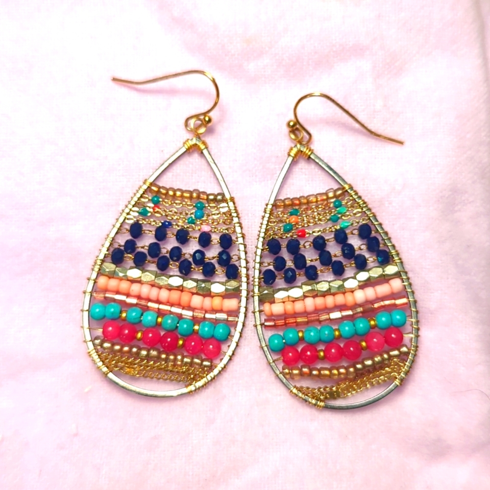 Nakamol Beaded Earrings-- StitchFix